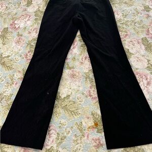 Candies black  pinstripe work pants